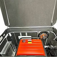 Бензиновый генератор A-iPower A17000TEAX в тихом зимнем кожухе 1600 RAL 7035