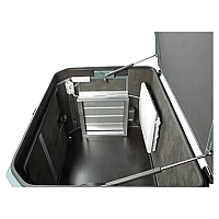 Бензиновый генератор FUBAG BS 8500 A ES DUPLEX в тихом зимнем кожухе 1200 RAL 7024