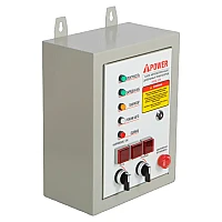 Бензиновый генератор A-iPower A7500TEA в супертихом зимнем кожухе 1400SS RAL 7035 + блок автозапуска A-iPower 400 В, 25 А