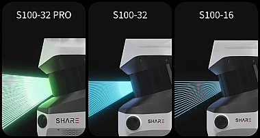 Три версии сканера SHARE S100