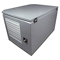 Бензиновый генератор FUBAG BS 8500 A ES DUPLEX в тихом зимнем кожухе 1200 RAL 7024