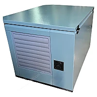 Генератор A-iPower A6000EAX в тихом зимнем кожухе 1200 RAL 7031