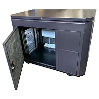 Бензиновый генератор A-iPower A17000TEAX в тихом зимнем кожухе 1600 RAL 8019 + блок автозапуска A-iPower 230В/400В 100А 8 ПИН