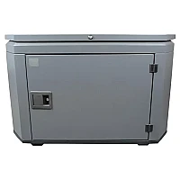 Бензиновый генератор FUBAG BS 8500 A ES DUPLEX в тихом зимнем кожухе 1200 RAL 7024