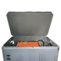 Бензиновый генератор A-iPower A13000TEAX в тихом зимнем кожухе 1600 RAL 7024