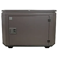 Бензиновый генератор FUBAG BS 7500 A ES DUPLEX в супертихом зимнем кожухе 1400SS RAL 8019