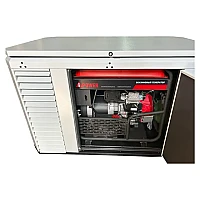 Бензиновый генератор FUBAG BS 19000 A ES в супертихом зимнем кожухе 1700SS RAL 7035