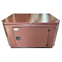 Генератор A-iPower A7000EAX в тихом зимнем кожухе 1200 RAL 8017