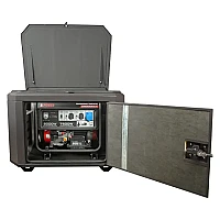 Генератор A-iPower A8000EAX в тихом зимнем кожухе 1200 RAL 8019